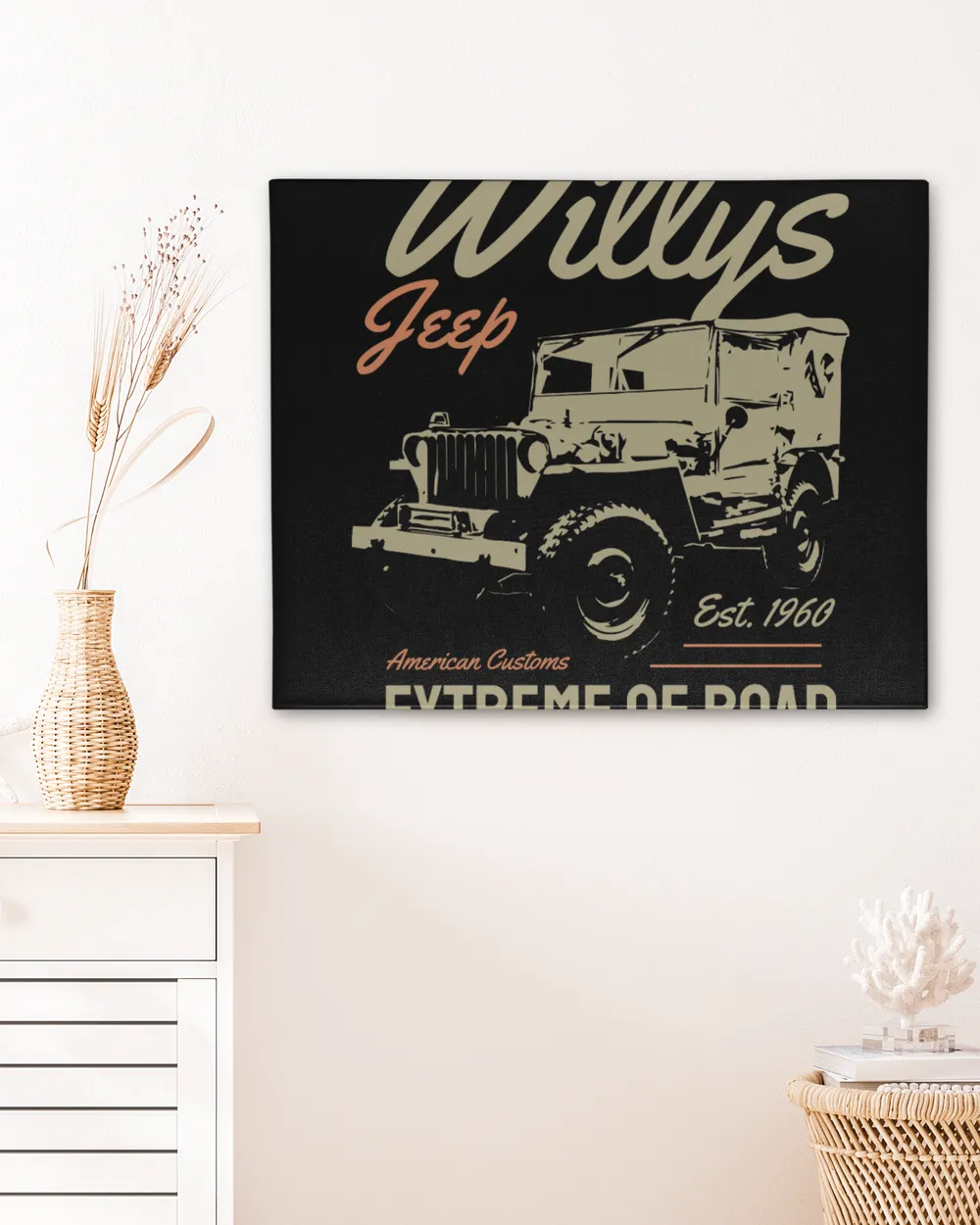 Willys Est 1960 American Customs Extreme Of Road Retro Vintage