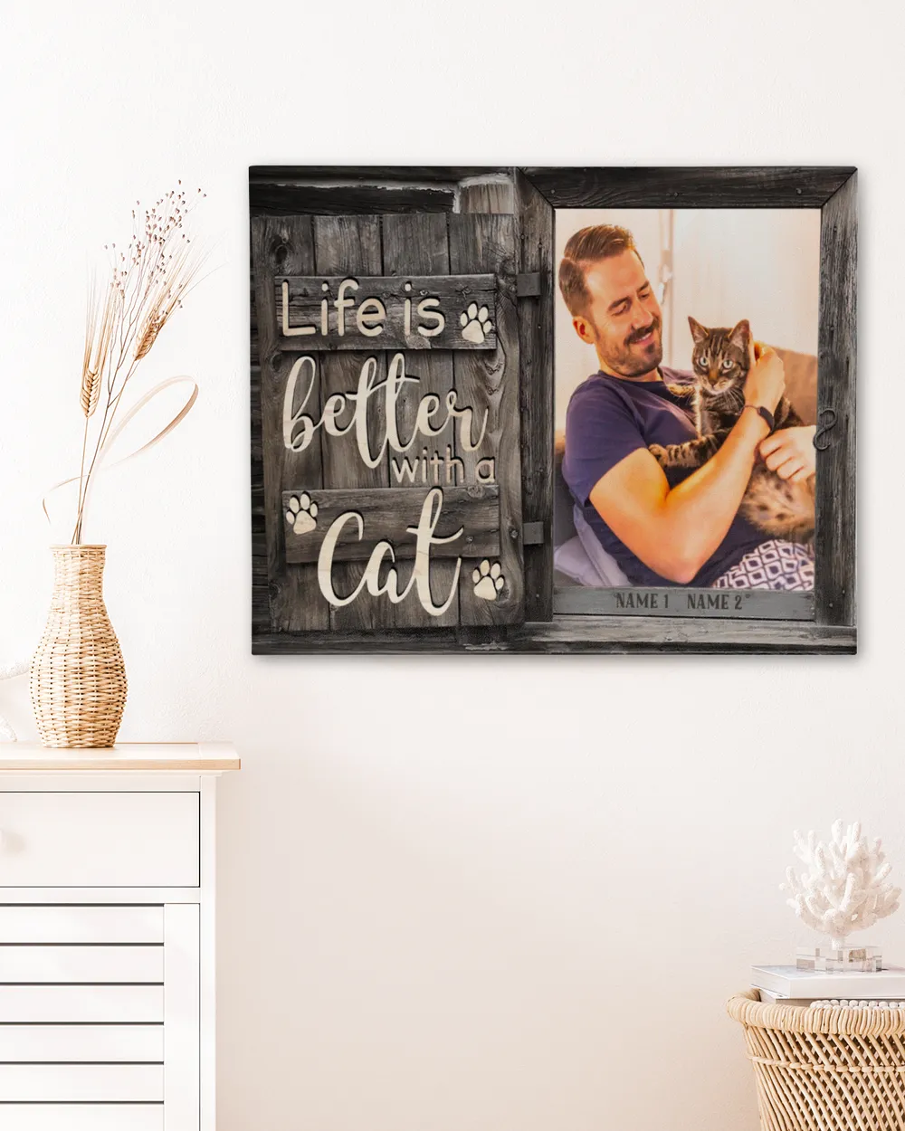 Personalized Life Is Better With A Cat