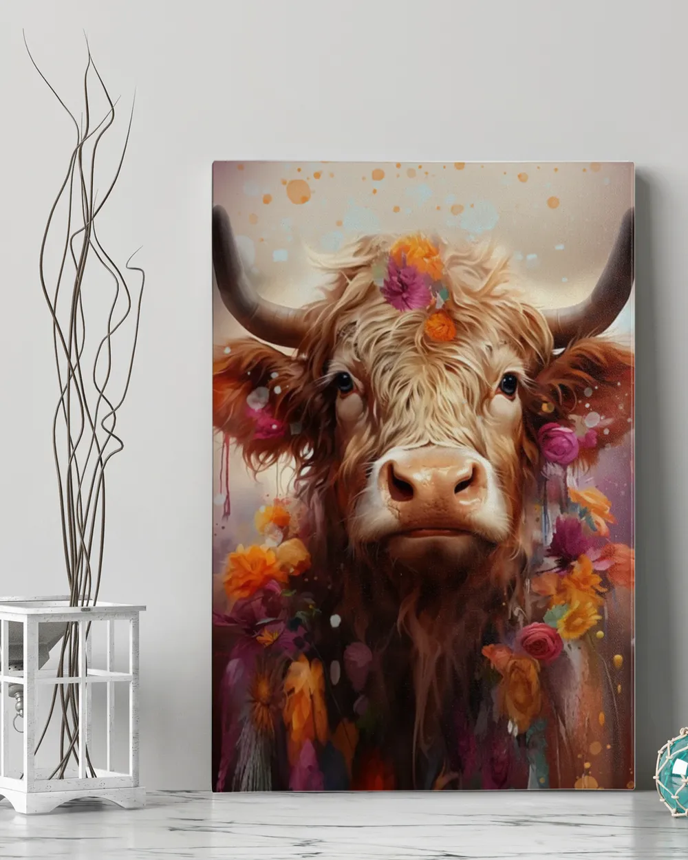 Cow Watercolor