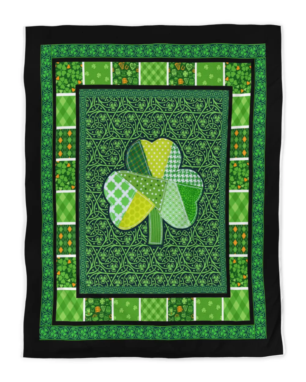 Irish Patchwork Shamrock