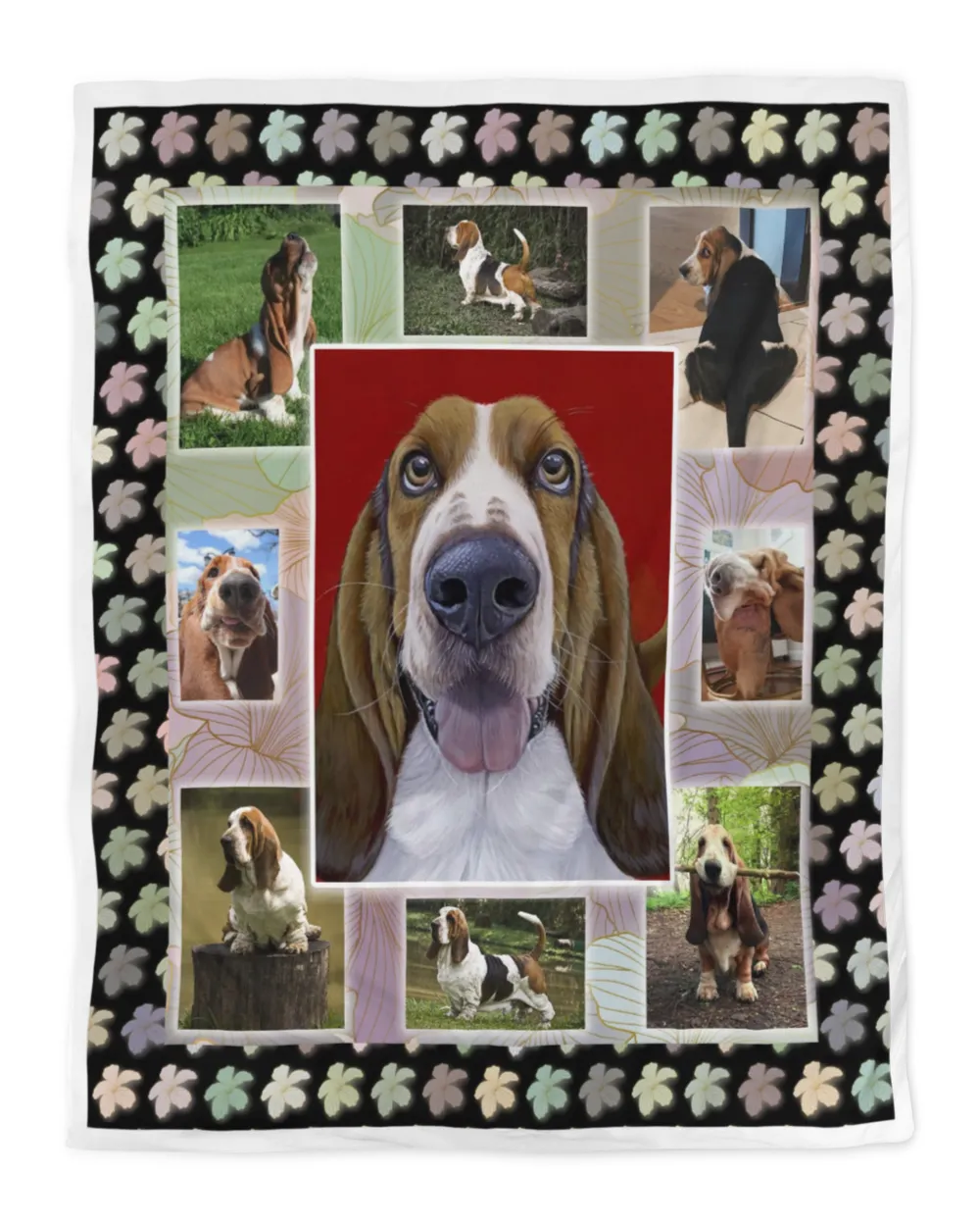 Basset Hound Blanket - Quilt