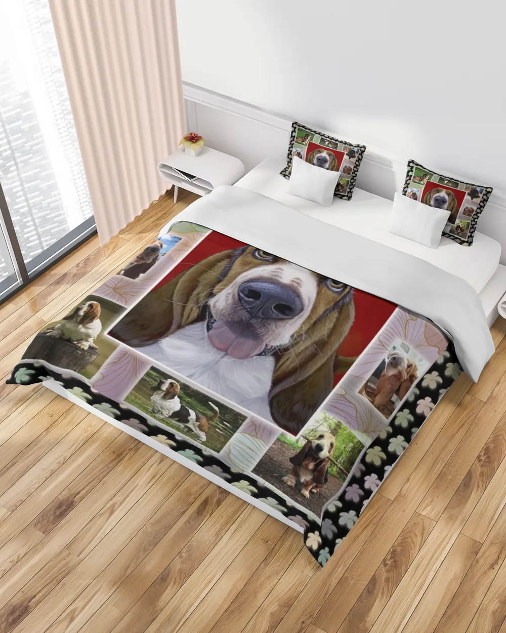 Basset Hound Blanket - Quilt