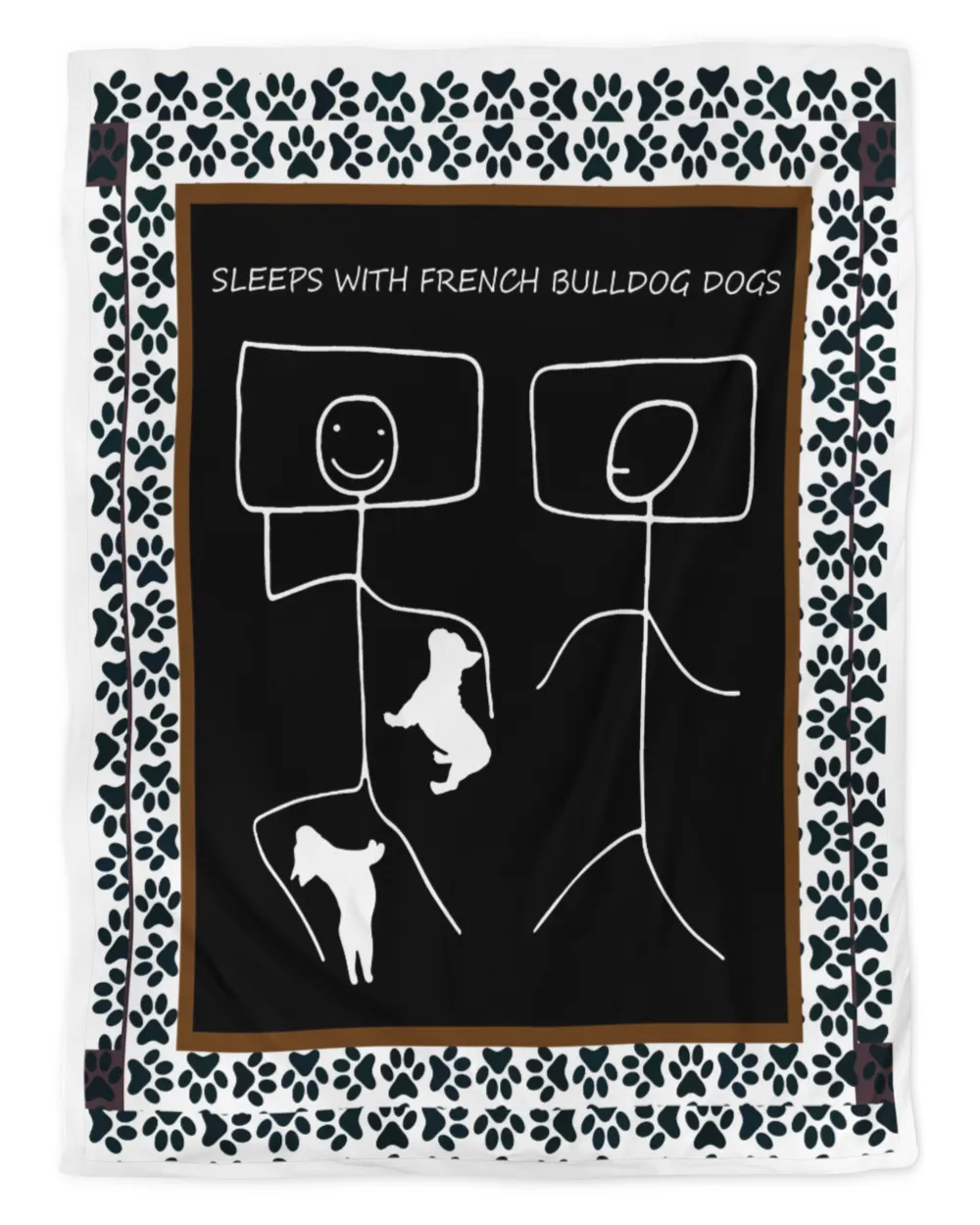 French Bulldog  Blanket - Quilt