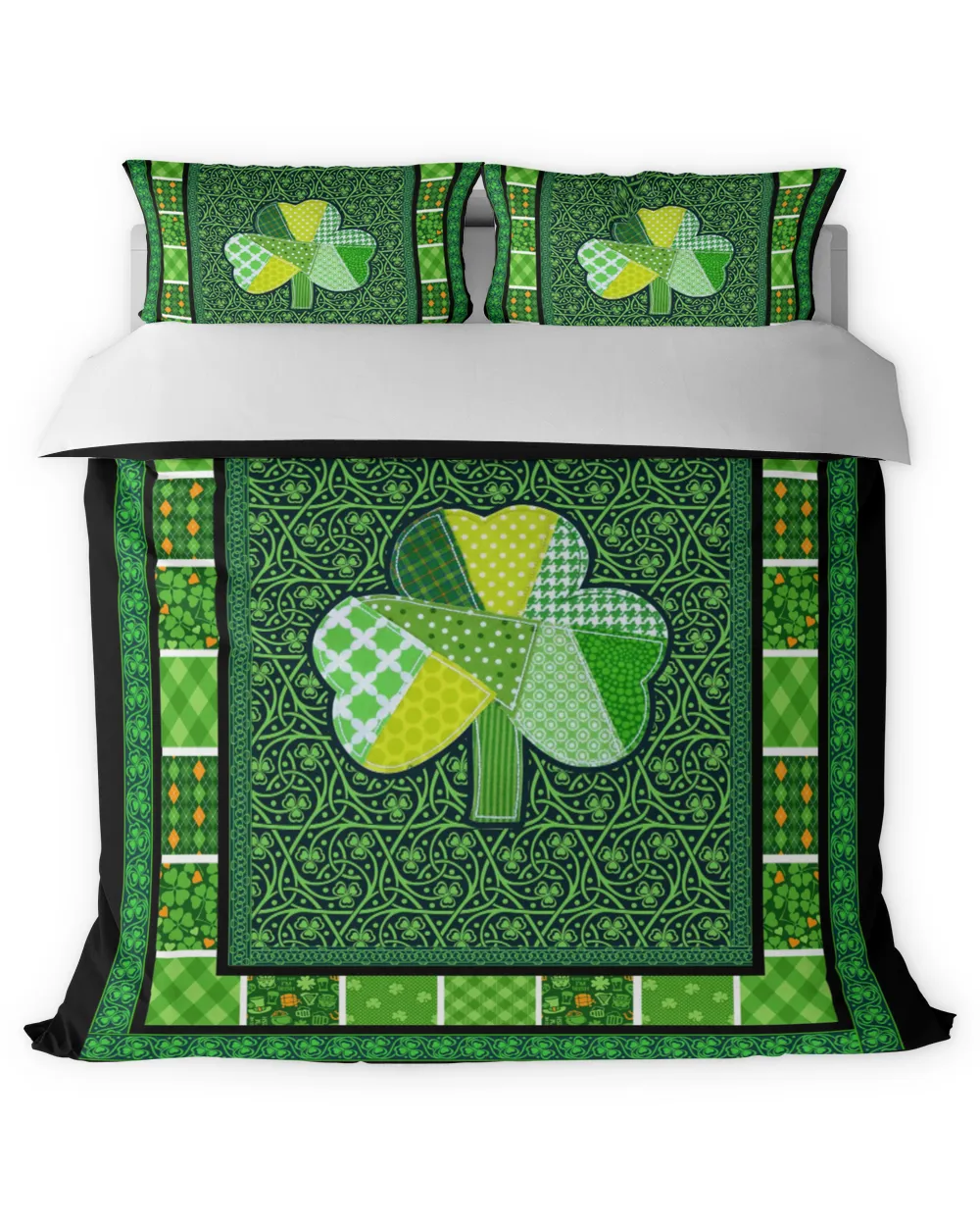 Irish Patchwork Shamrock