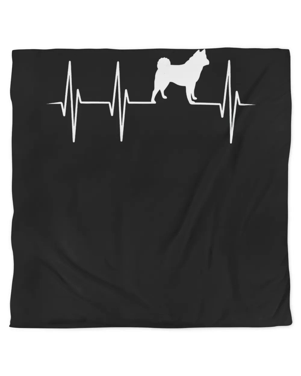 Akita T-Shirt Dog Heartbeat - Dog Lover Gift