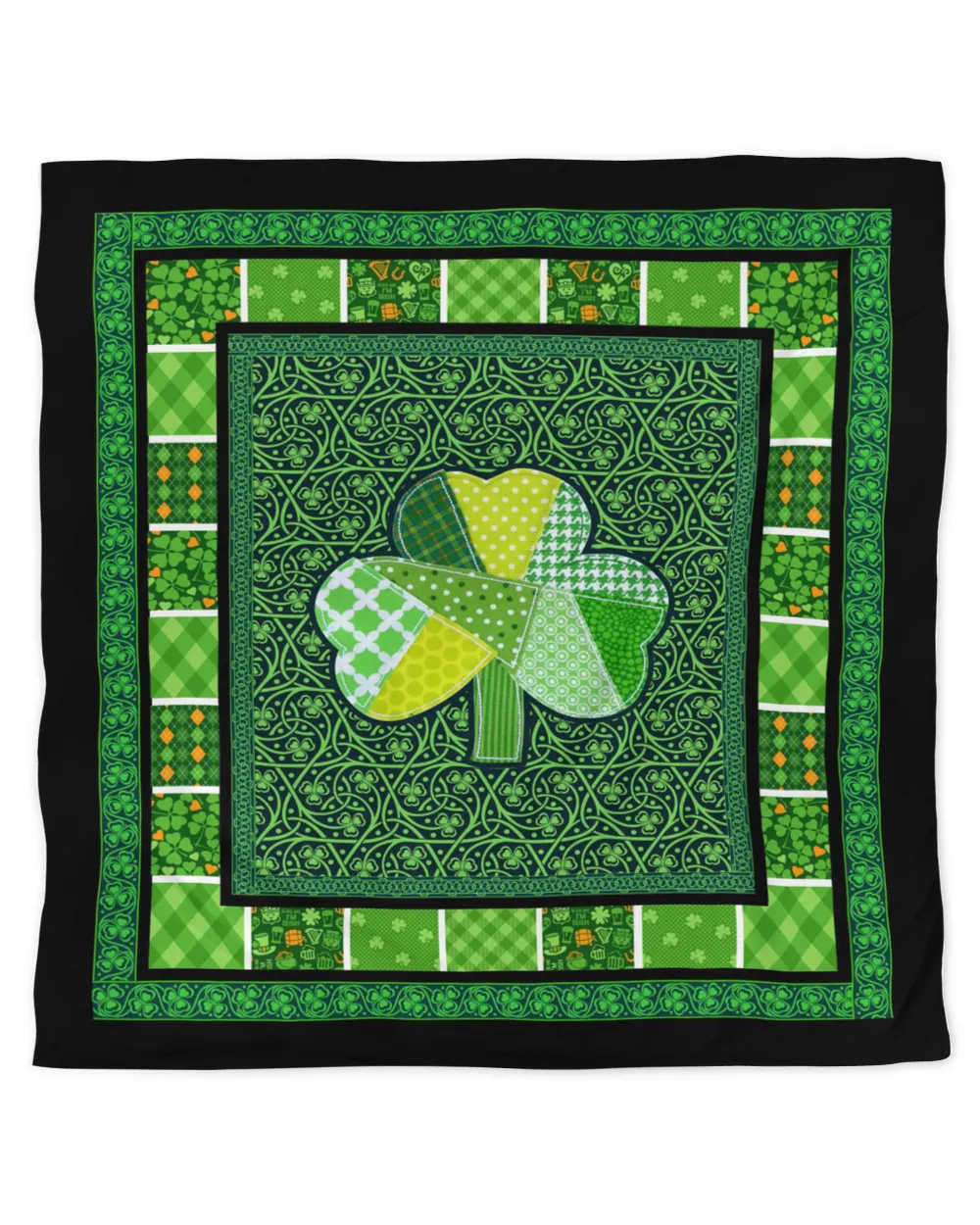 Irish Patchwork Shamrock