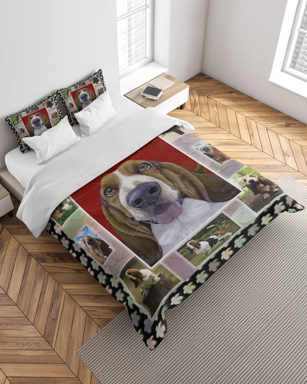 Basset Hound Blanket - Quilt