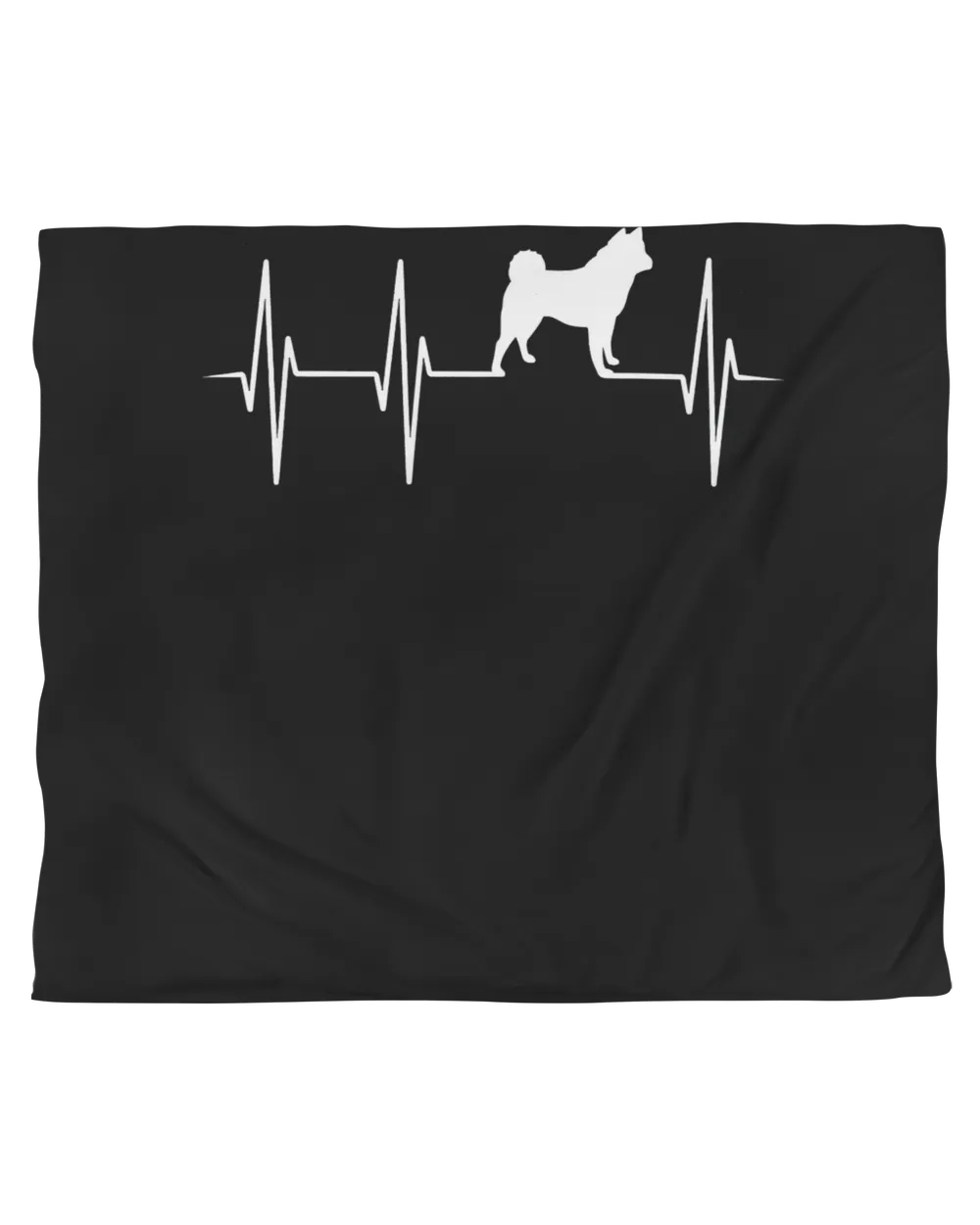 Akita T-Shirt Dog Heartbeat - Dog Lover Gift