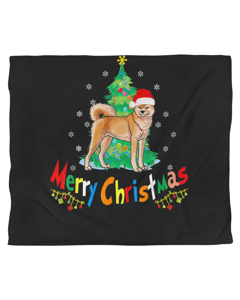 Akita Ugly Christmas Sweater T-Shirt