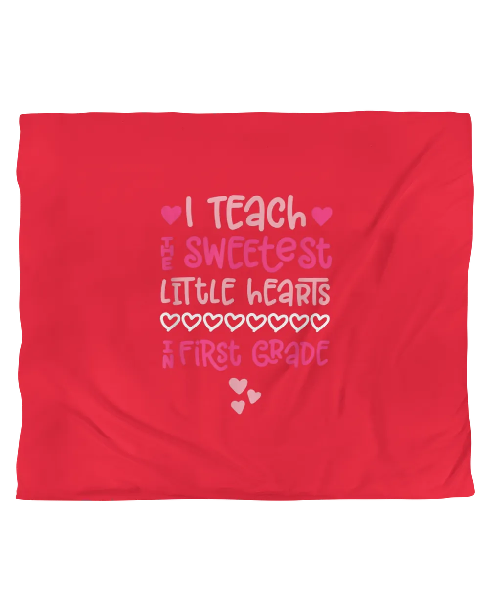 Valentines Day Teacher First 1st Grade  Cute Hearts Teach