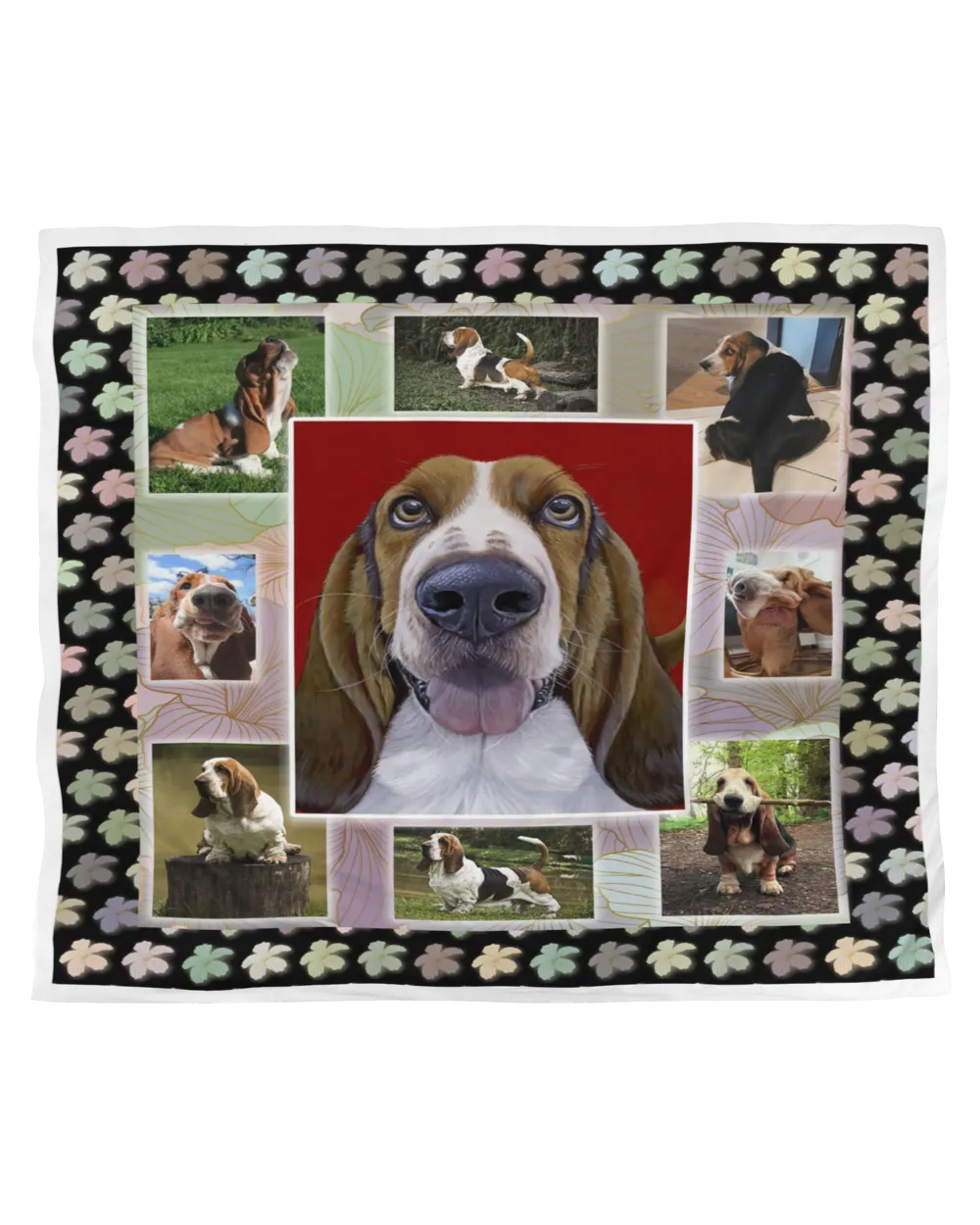 Basset Hound Blanket - Quilt