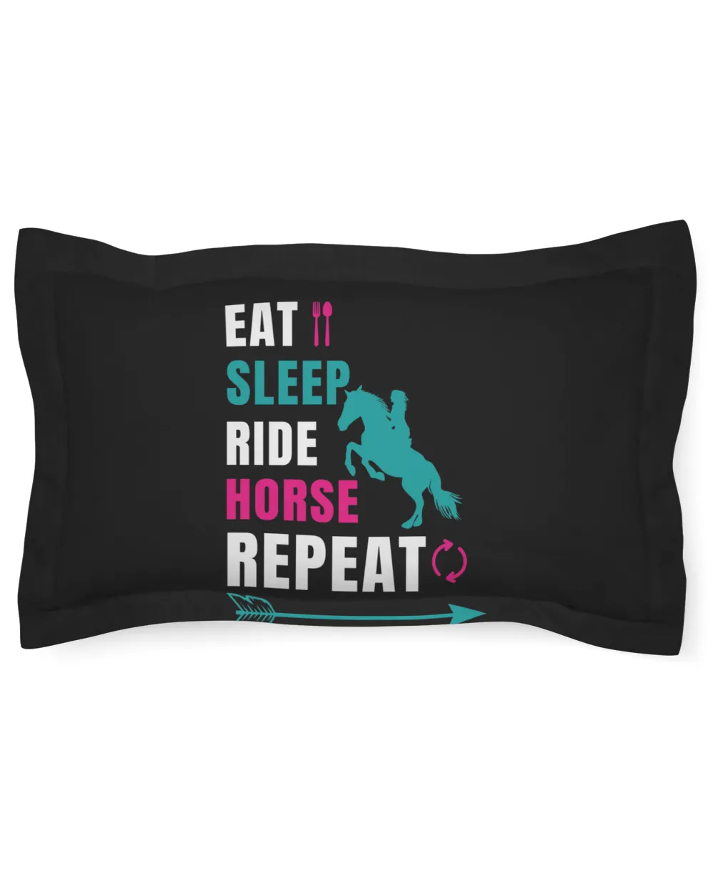 Horse Riding Eat Sleep Ride Horse Repeat2