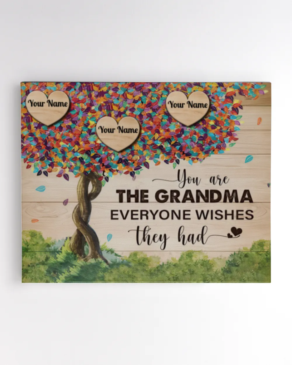 You Are The Grandma Everyone Wishes They Had Personalized Name Wrapped Canvas, Gifts For Grandma, Gifts Idea For Grandma