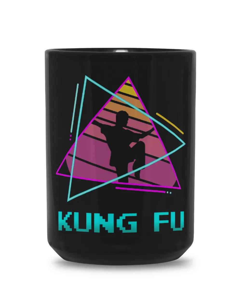 Retro Vintage Classic Kung Fu Martial Artist