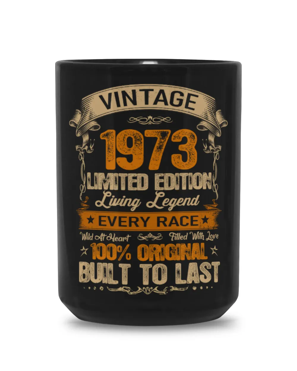 Vintage 1973 USA41 Black Mug 15oz black 15oz