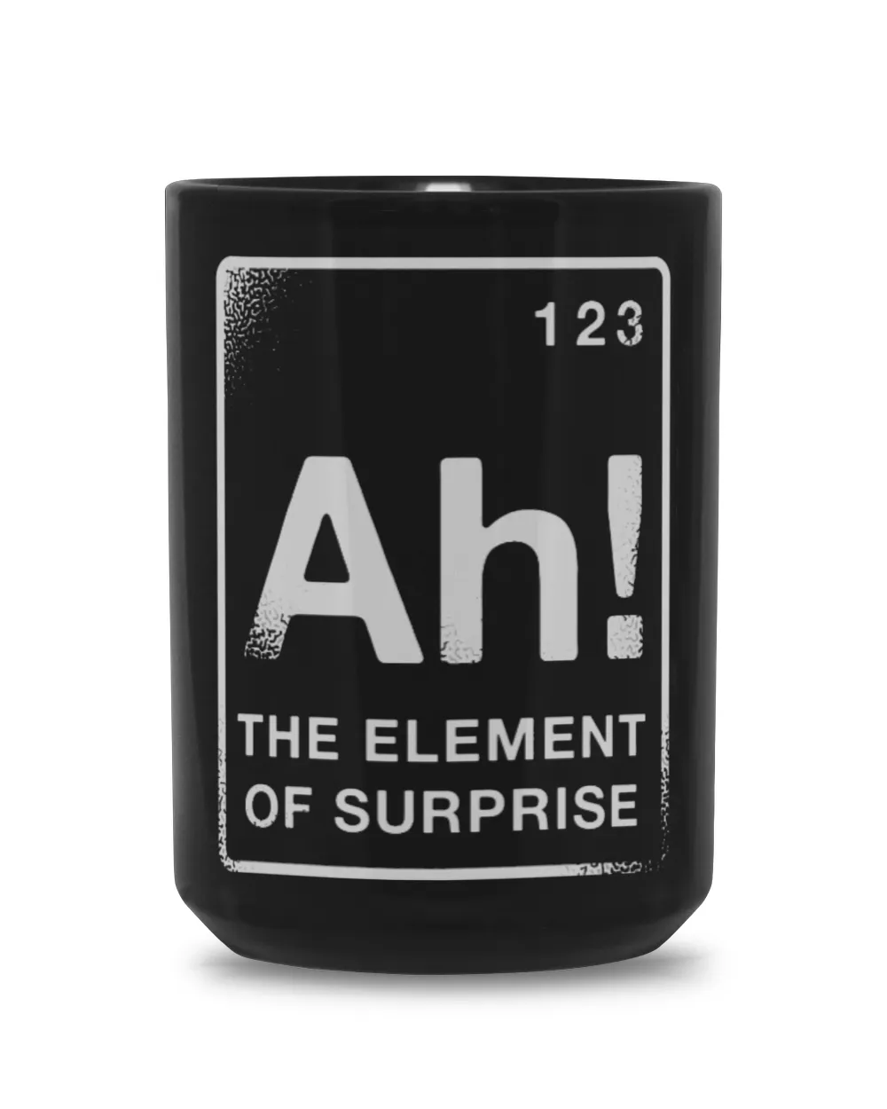 The Element Of Surprise Black Mug 15oz black 15oz