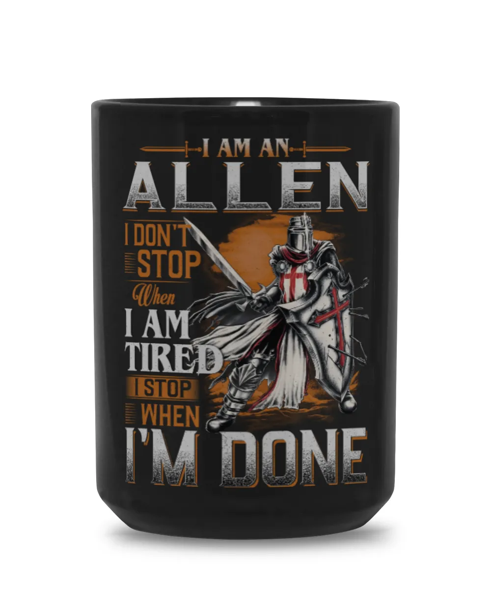 Fbus01766 Allen B5 Black Mug 15oz black 15oz