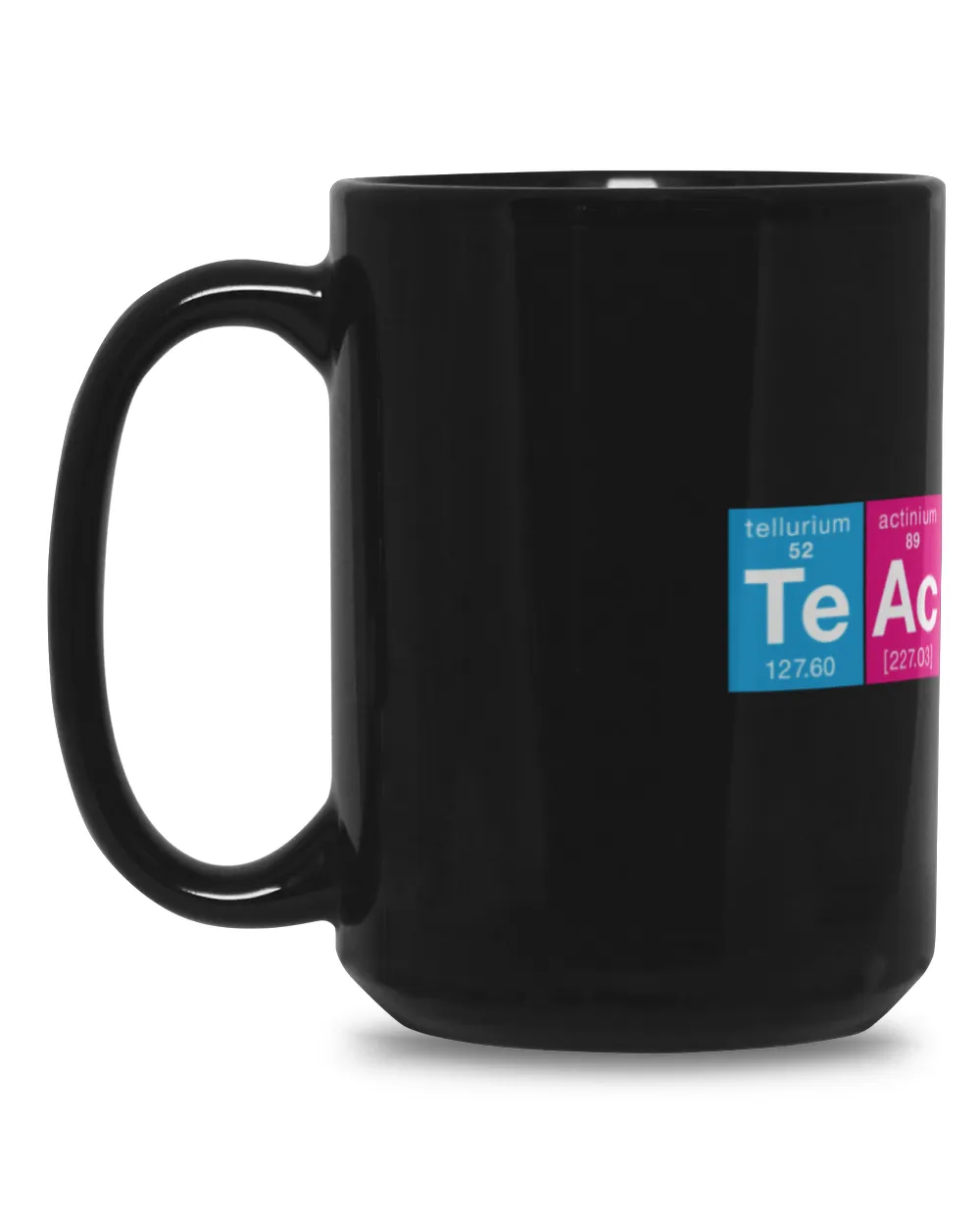 Science Teacher Black Mug 15oz black 15oz