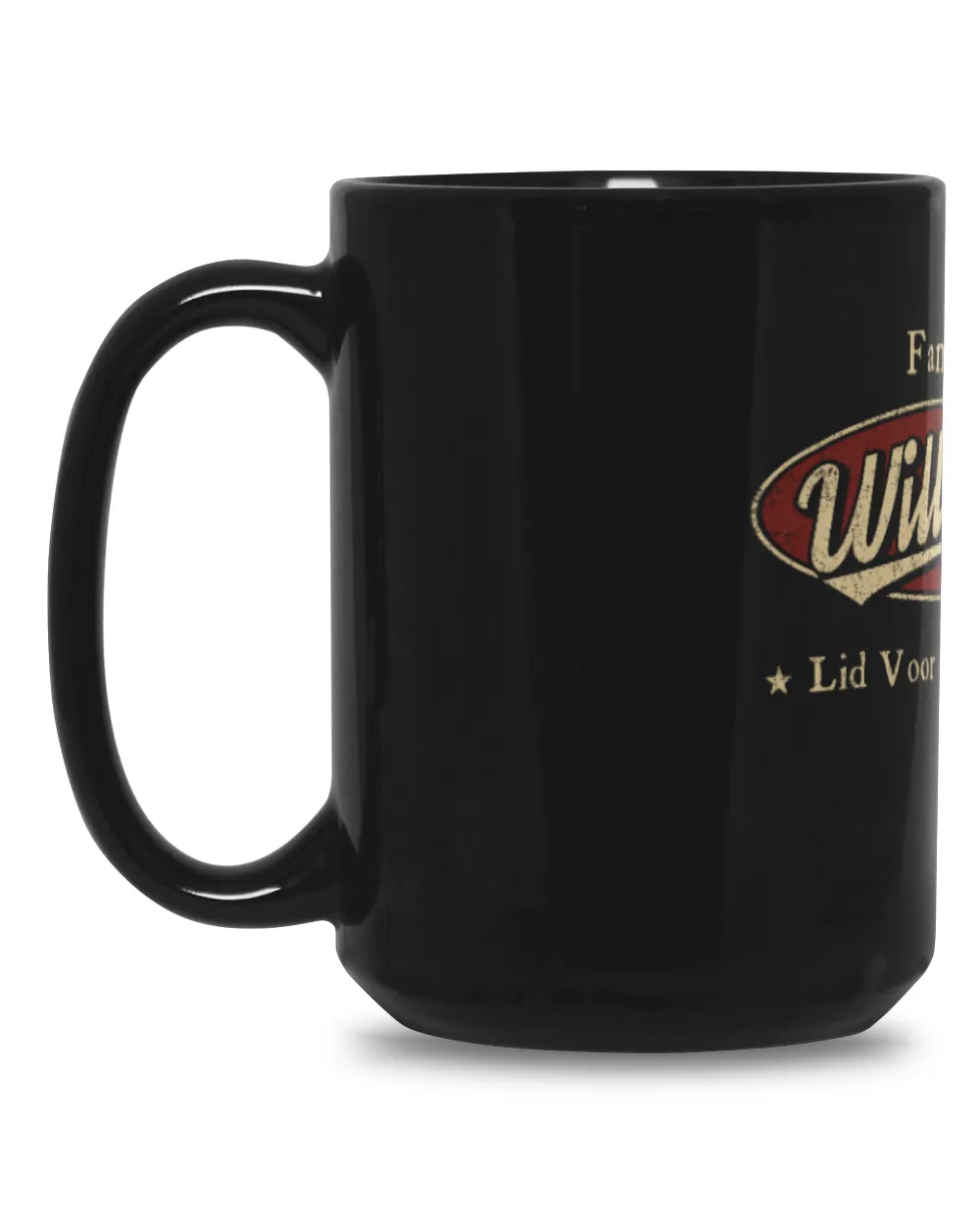 HL0039 Willems HL2 Black Mug 15oz black 15oz