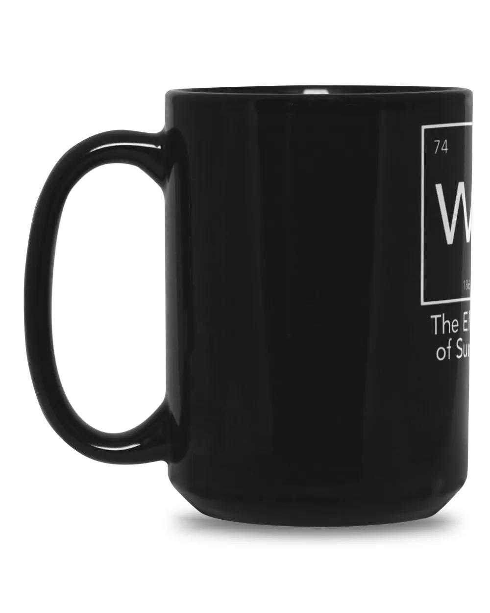 The Element Of Surprise Black Mug 15oz black 15oz