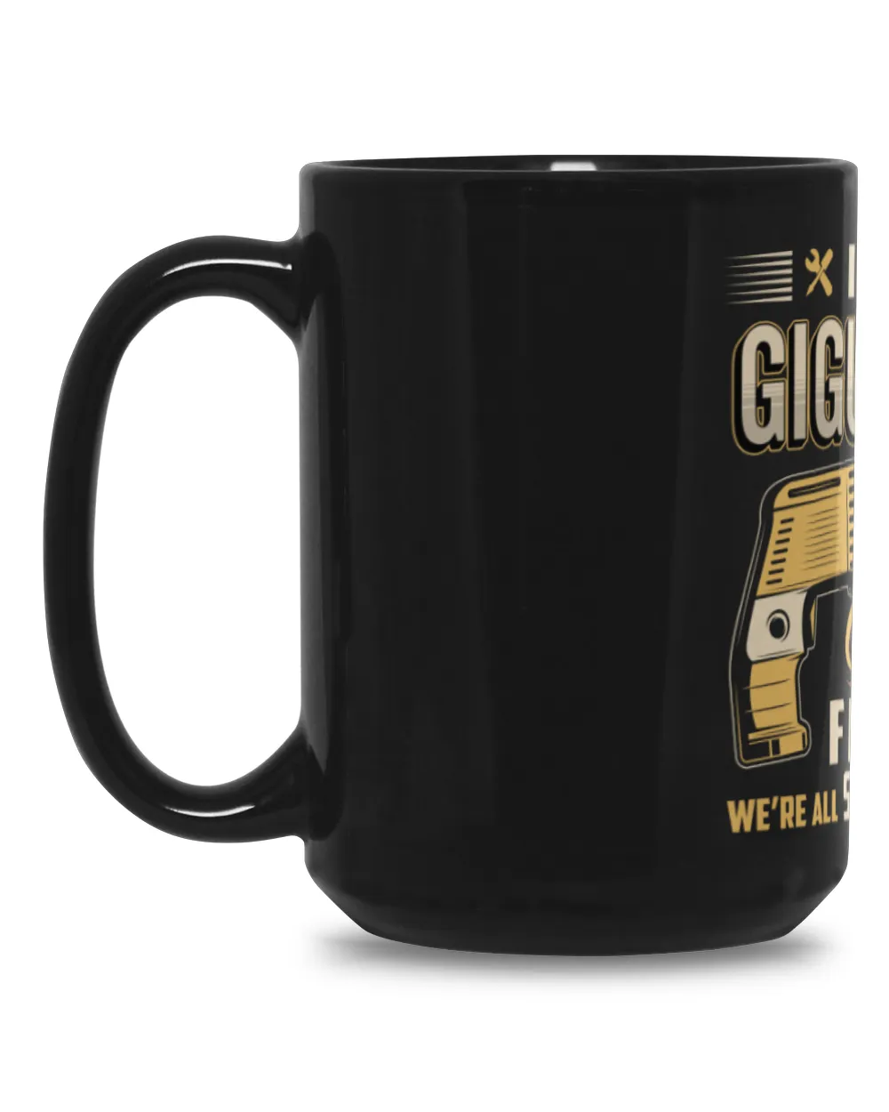 IF GIGUERE CAN'T FIX IT WE'RE ALL SCREWED B3 Black Mug 15oz black 15oz