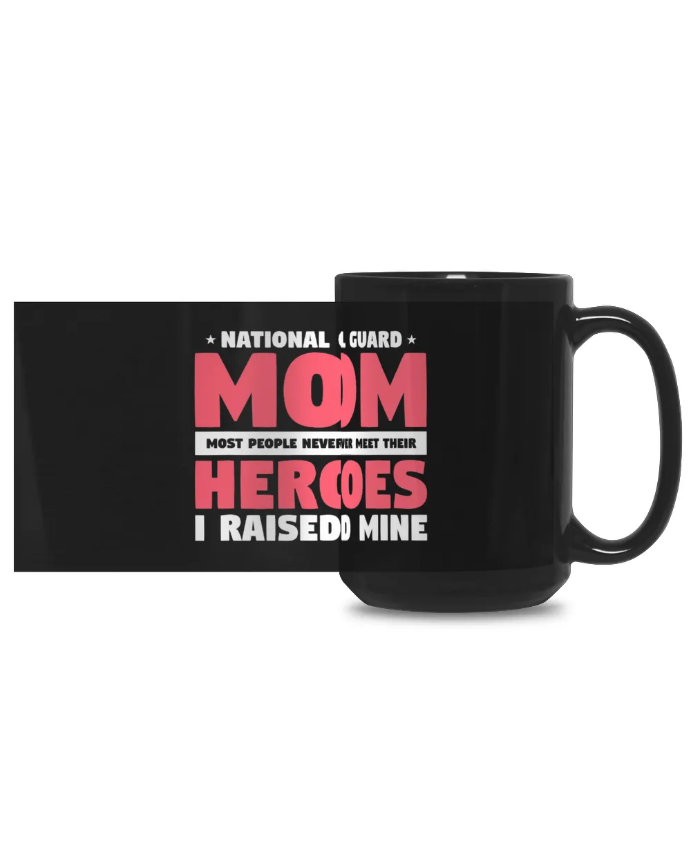 National Guard Mom Lovely Mother Family Military Army