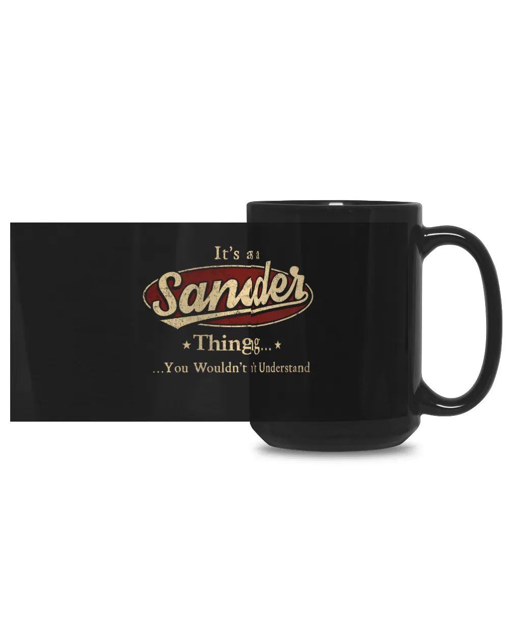 Fbus02923-Sander Black Mug 15oz black 15oz