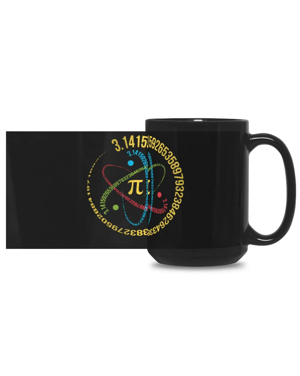 Pi Science Black Mug 15oz black 15oz