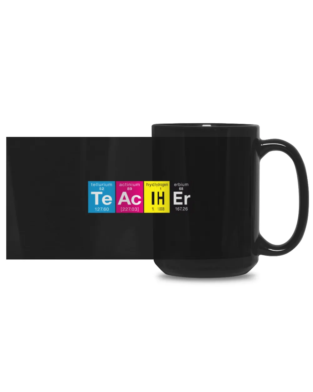 Science Teacher Black Mug 15oz black 15oz