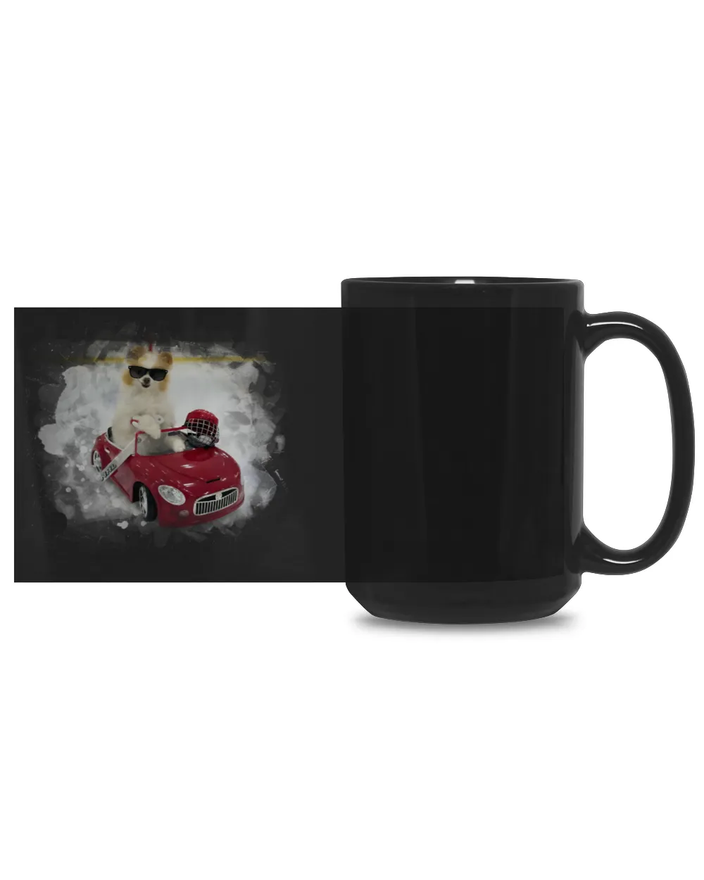 Koda the Fluff t shirt Black Mug 15oz black 15oz