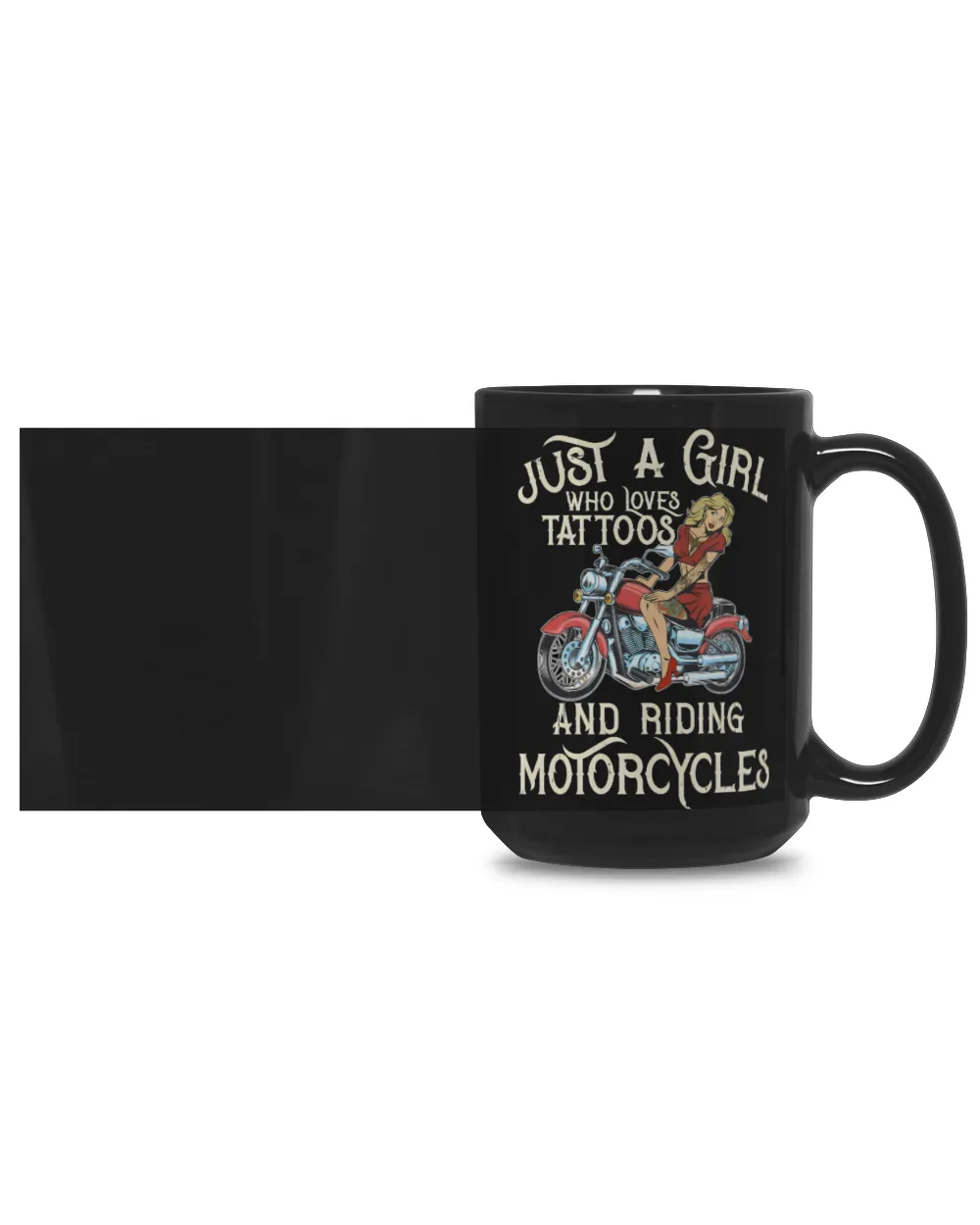Girl Loves Tattoos And Riding Motorcycles