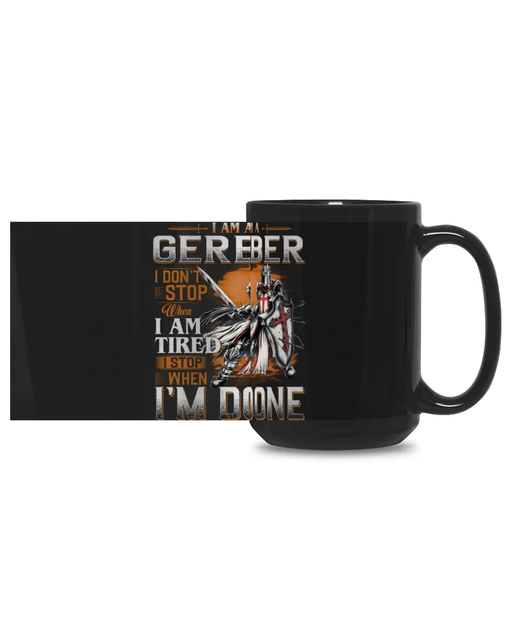 Fbus02015 Gerber B5 Black Mug 15oz black 15oz