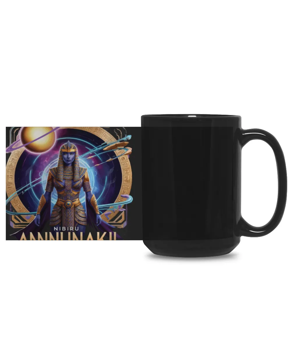Nibiru Annunaki-2 Black Mug 15oz black 15oz