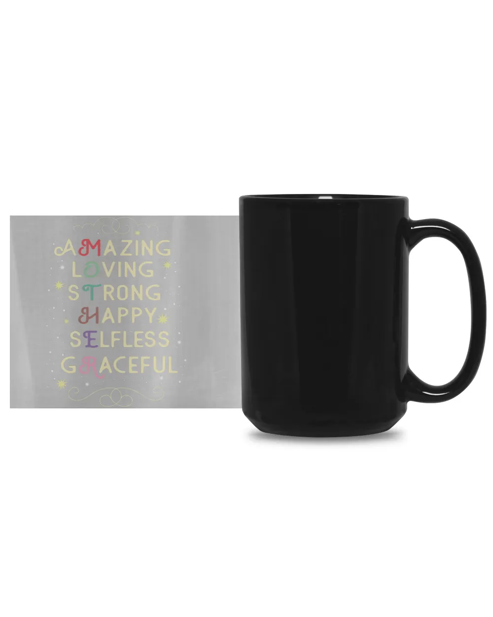 Mother's Day Amazing Black Mug 15oz black 15oz