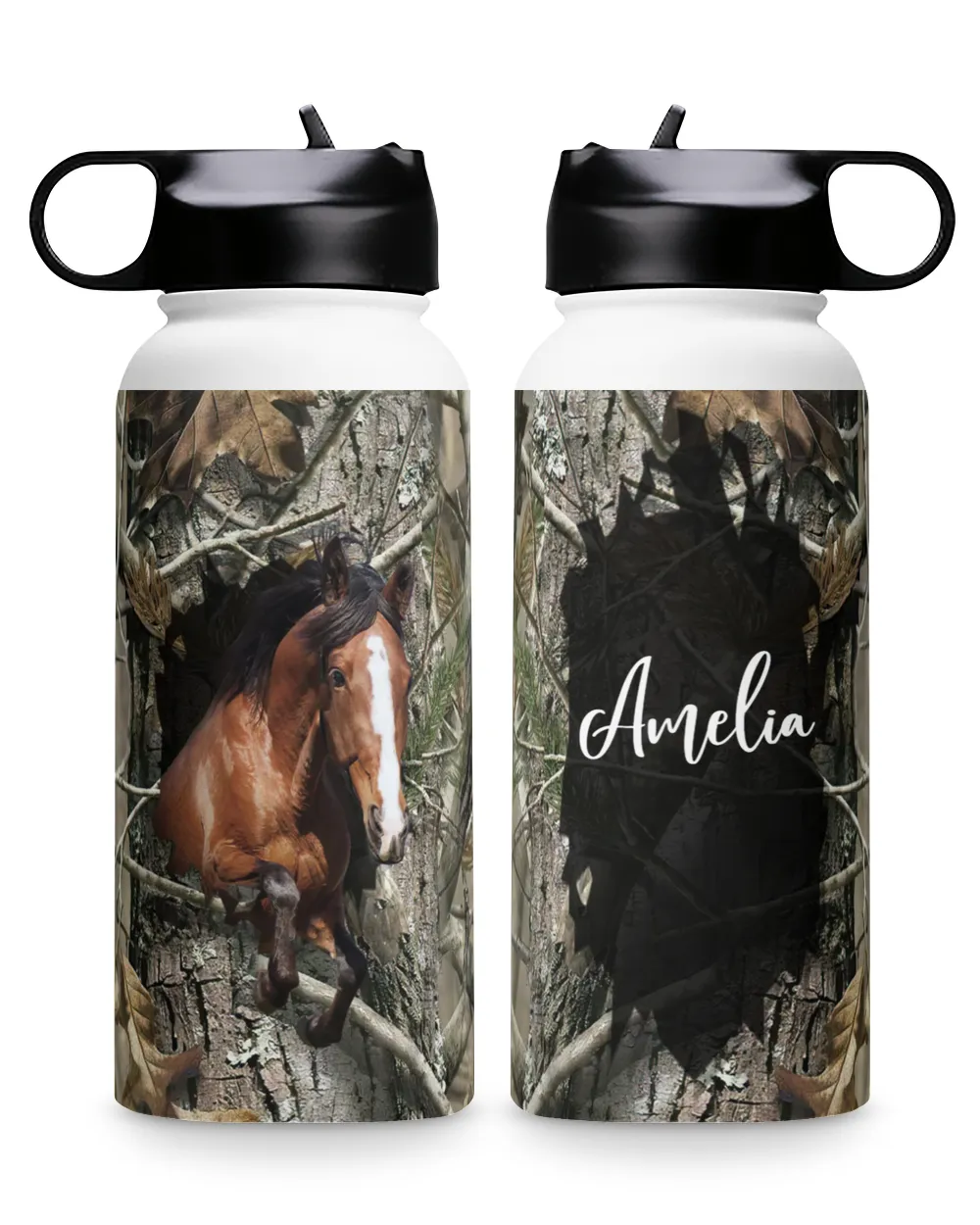 Personalized Custom Horse Tumbler