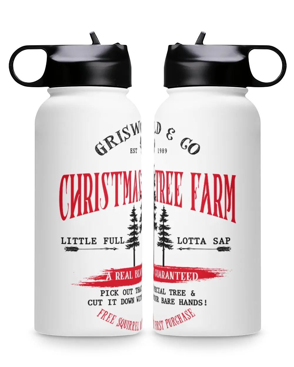 Christmas Tree Farm A Real Beaut Guaranteed Premium Water Bottle