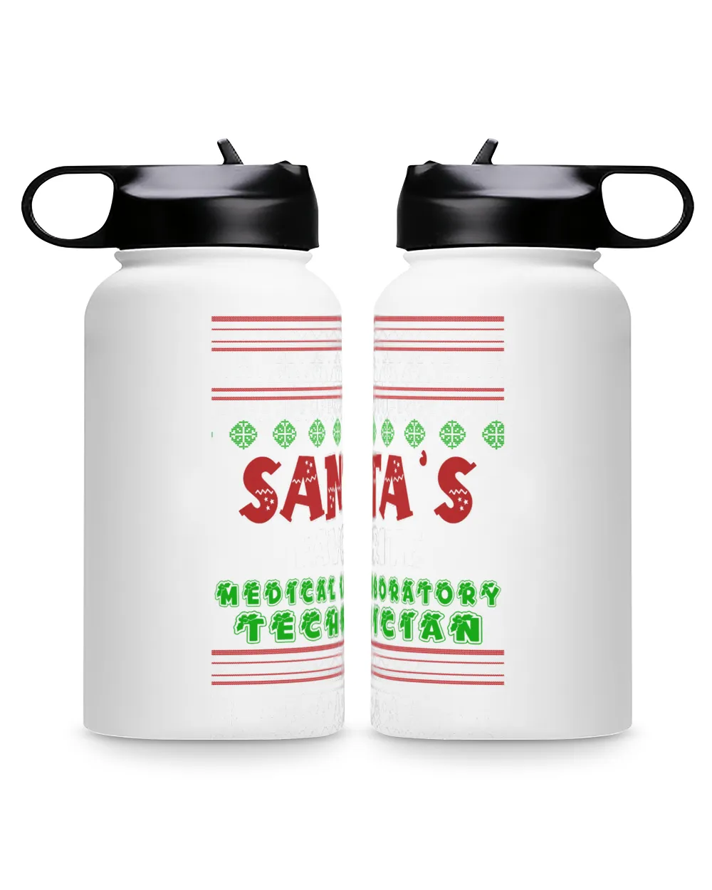 Santa Favorite Medical Laboratory Technician Wine Tumbler (12 oz)