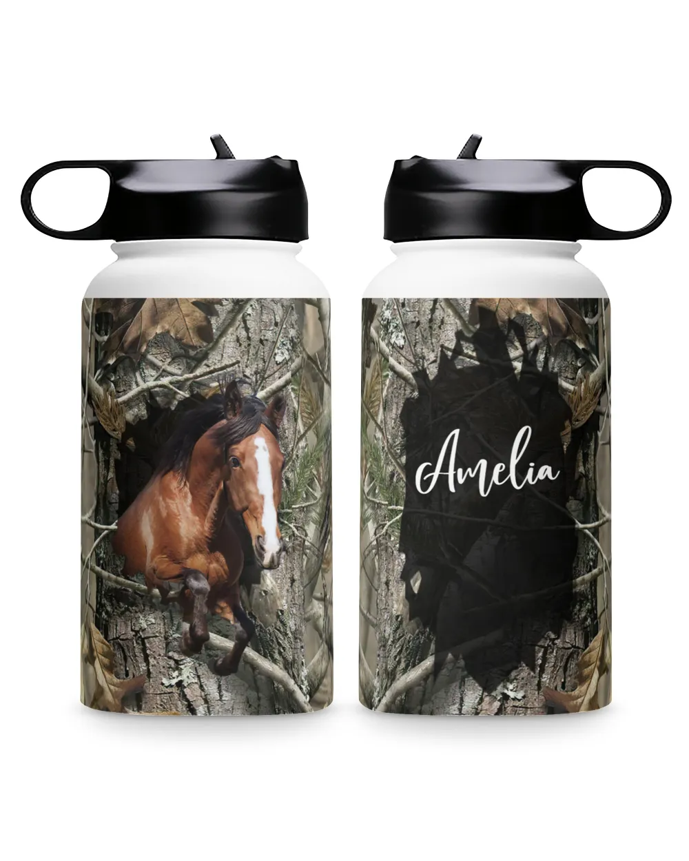 Personalized Custom Horse Tumbler