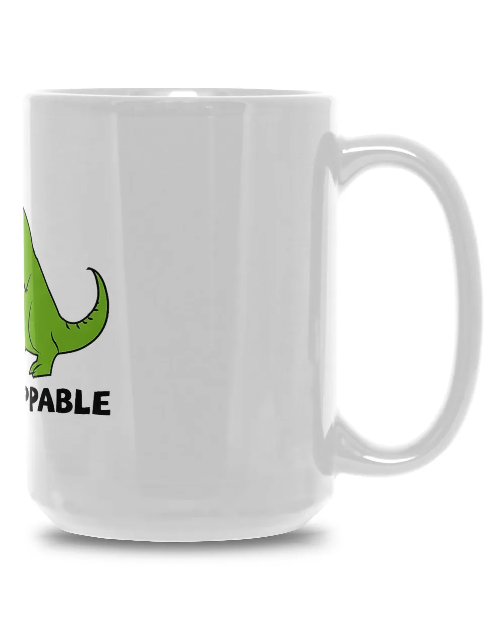 I Am... Unstoppable. A Short Story Everyday, Gift for Dad, Father's Day Gift, Birthday Gift Funny Dinosaur Mug, Mug For Dad