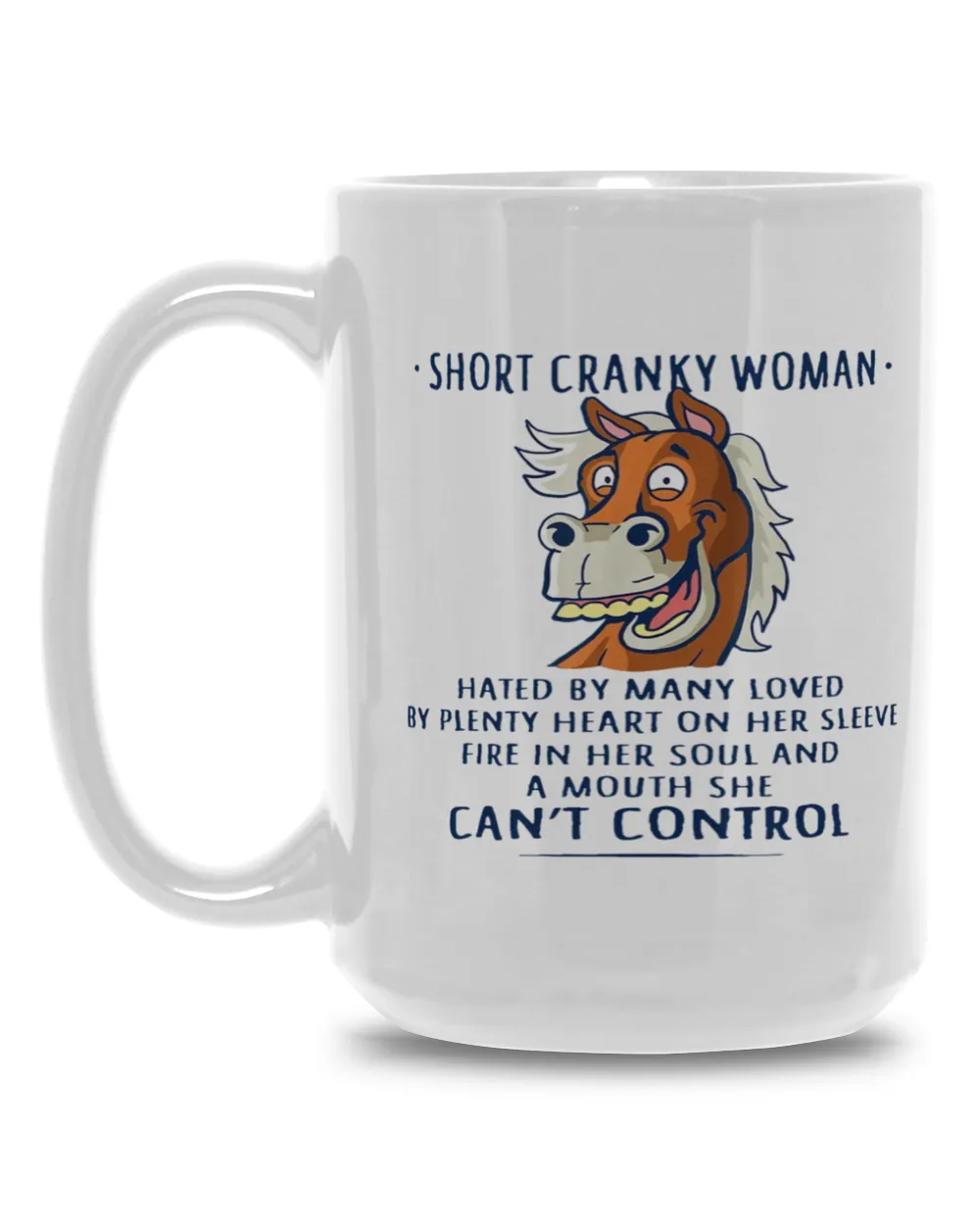 Short Cranky Woman