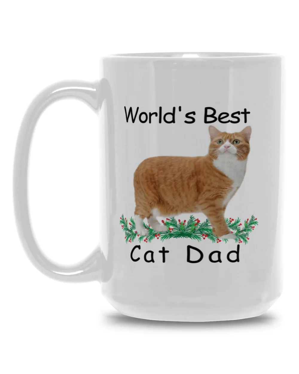World's Best Manx Cat Red Dad