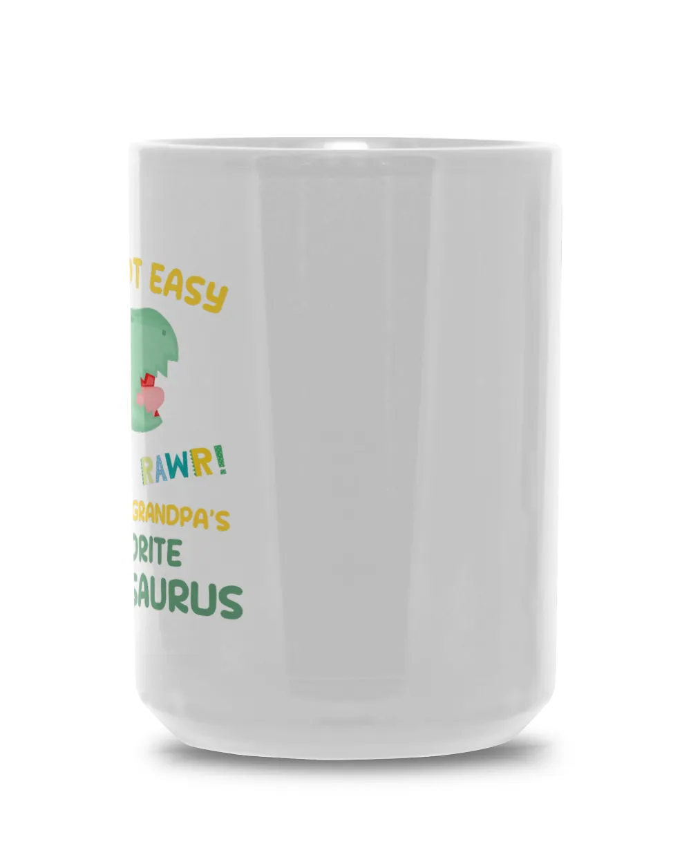 Its Not Easy Being My Grandpa's Favorite Kiddongsaurus, Gift for Dad, Father's Day Gift, Birthday Gift Funny Dinosaur Mug, Mug For Dad
