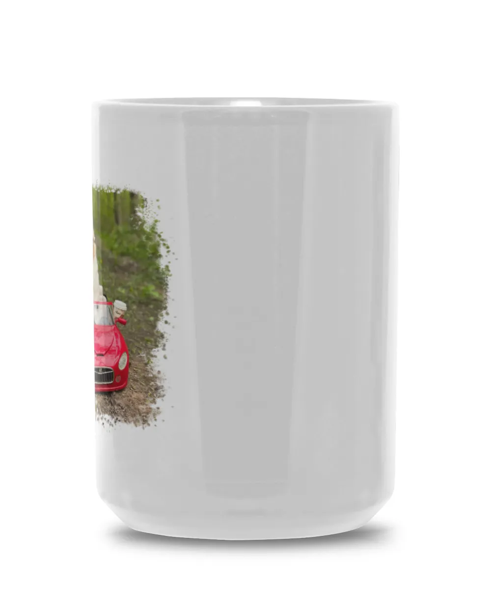 Koda is in The Woods White Mug 15oz white 15oz