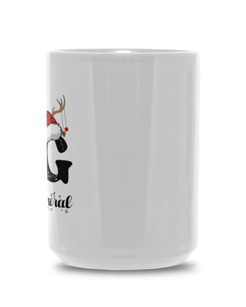 GENERAL Christmas White Mug 15oz white 15oz