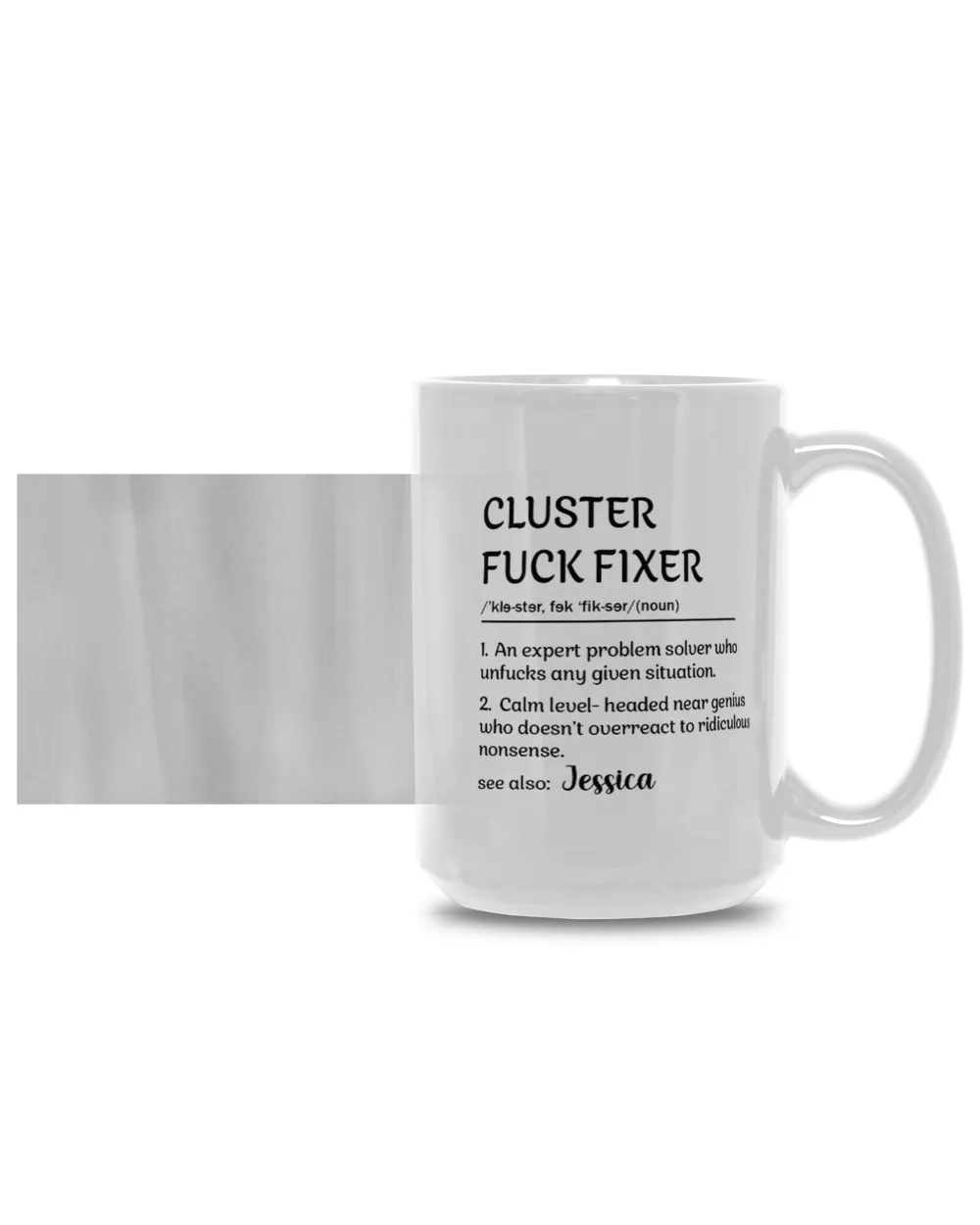 US Cluster Fixer Jessica Mug