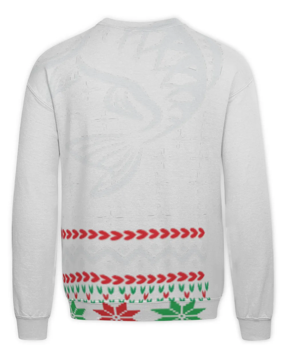 Fishing ugly Christmas sweater
