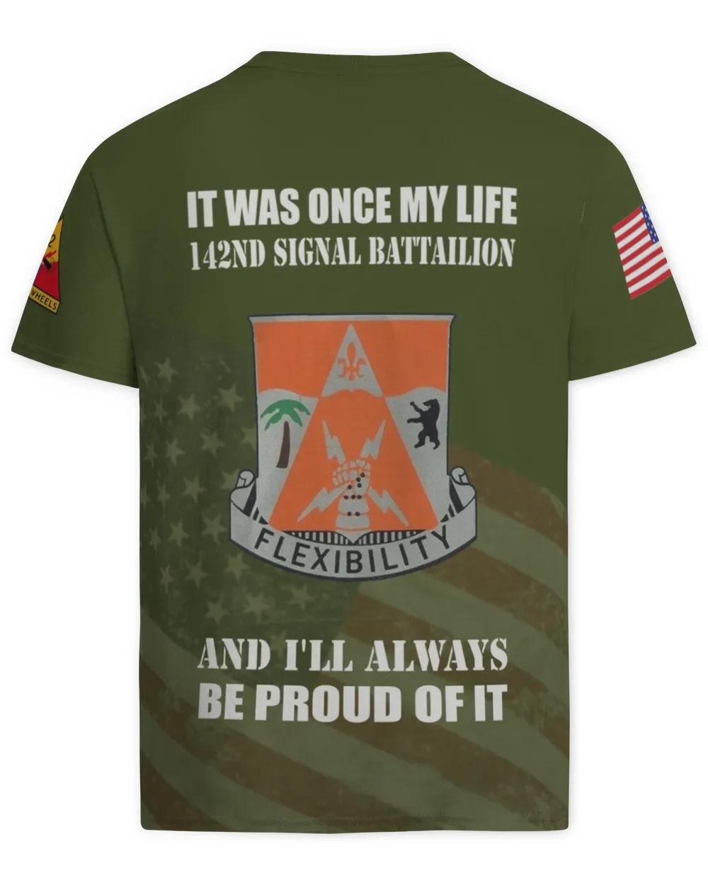 142nd Signal Battailion, 2AD Hawaiian Shirt