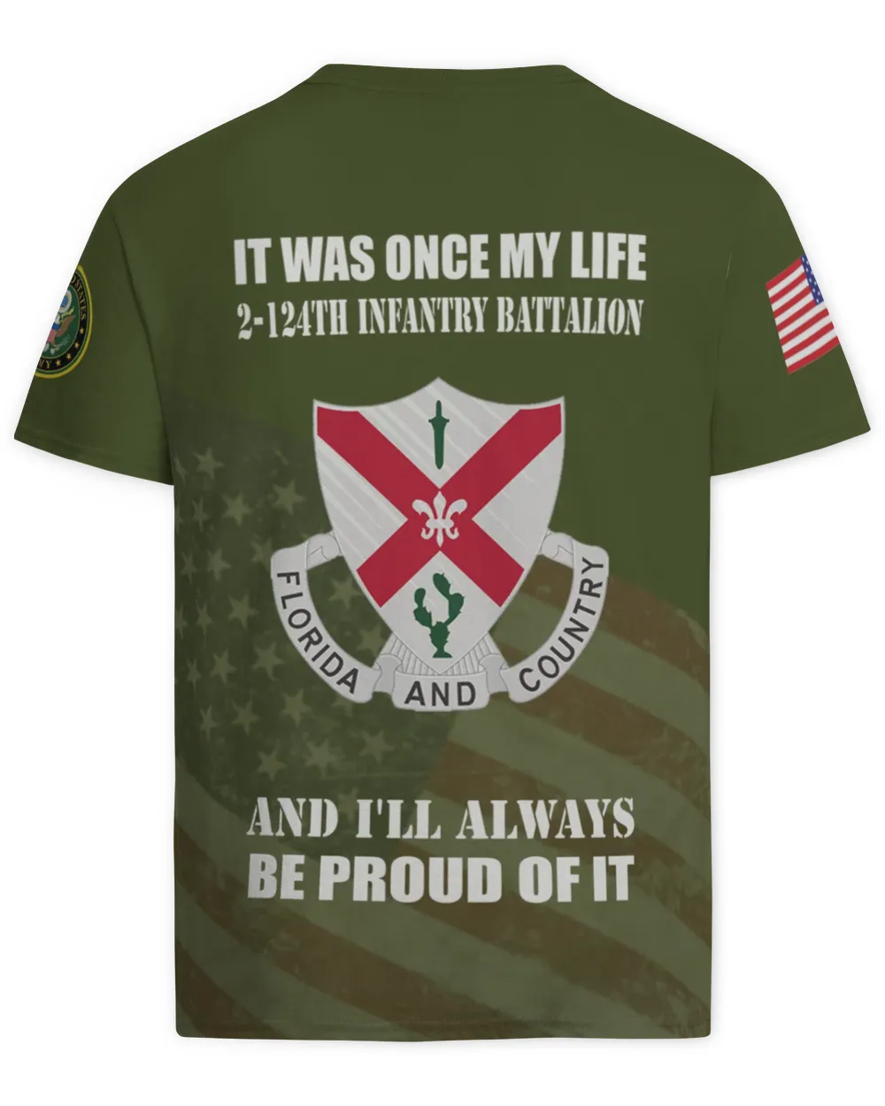 2-124th Infantry Battalion Seminole Hawaiian Shirt