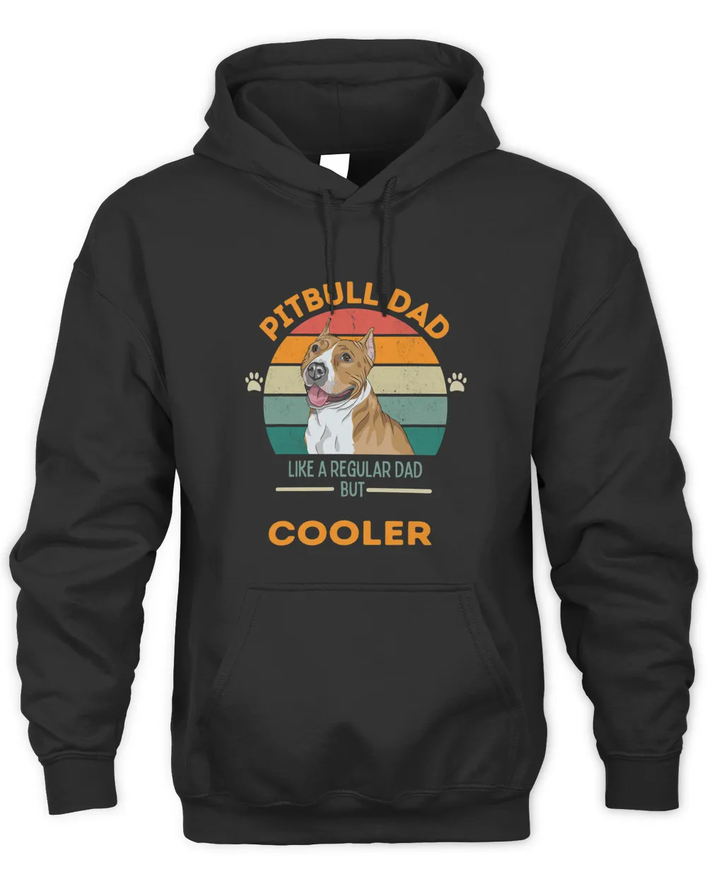Pitbull Terrier DadLike a Regular Dad but Cooler