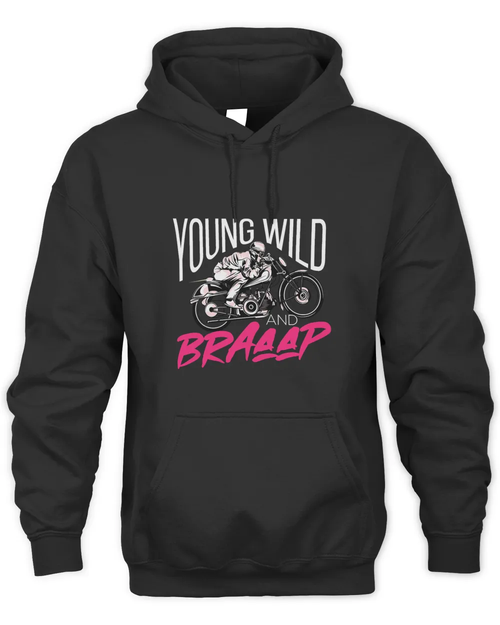 Funny Motorcross Young Wild and Braaap